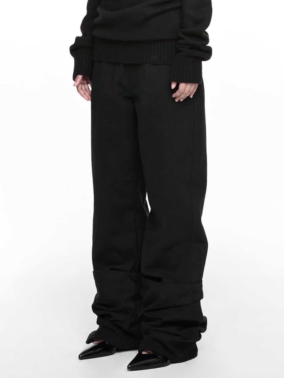 【NACHE】REVERSE COTTON PANTS