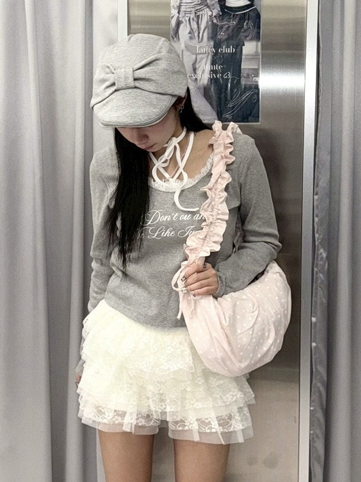 受注制【nmtc +】dot shoulder bag / 【エヌエムティーシープラス】ドットショルダーバッグ (3color)