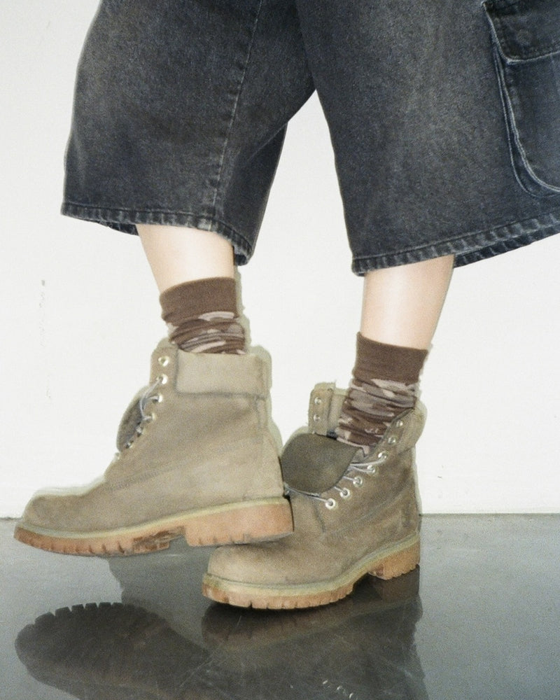 【AAKAM】Camouflage Pattern Socks