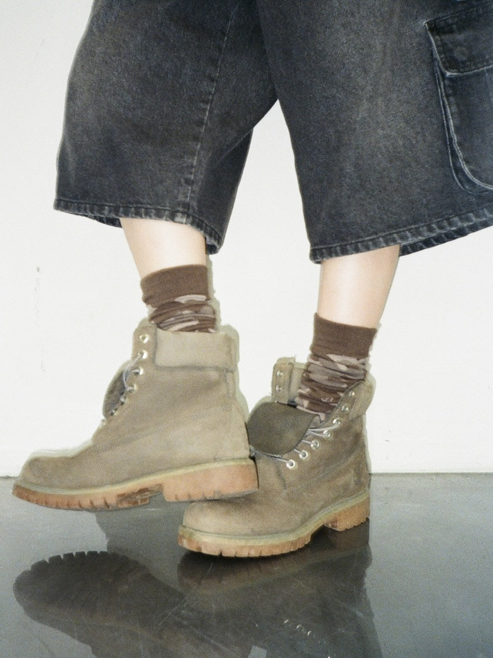 【AAKAM】Camouflage Pattern Socks