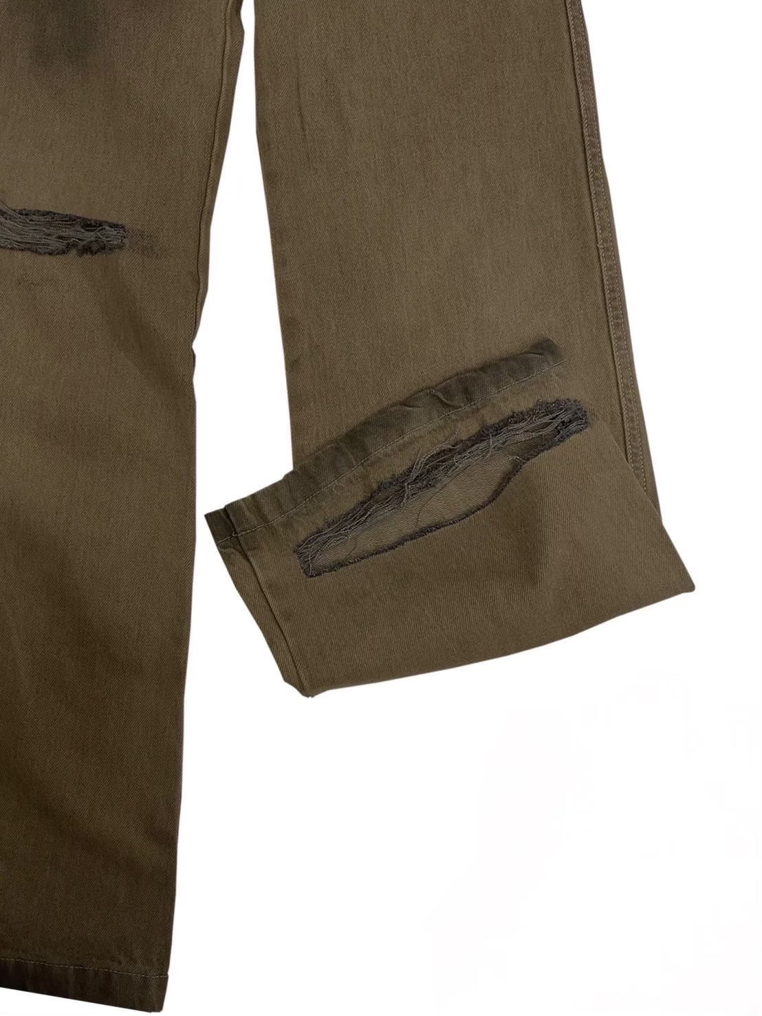 【haveyoudiedbefore?】Grove Tan Denim Pants / 【ハブユーダイドビフォー】ダーティーポケットデニムパンツ