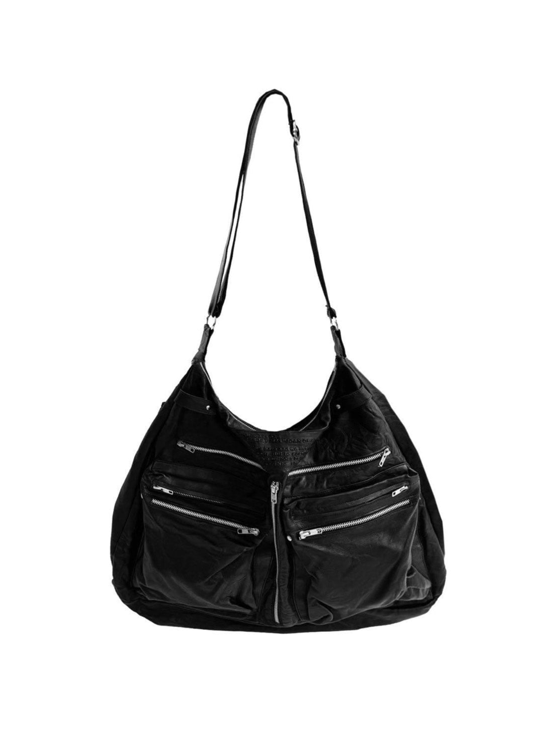 【haveyoudiedbefore?】Subjugal Leather xBody Bag / 【ハブユーダイドビフォー】アイレットポケットレザーショルダーバッグ