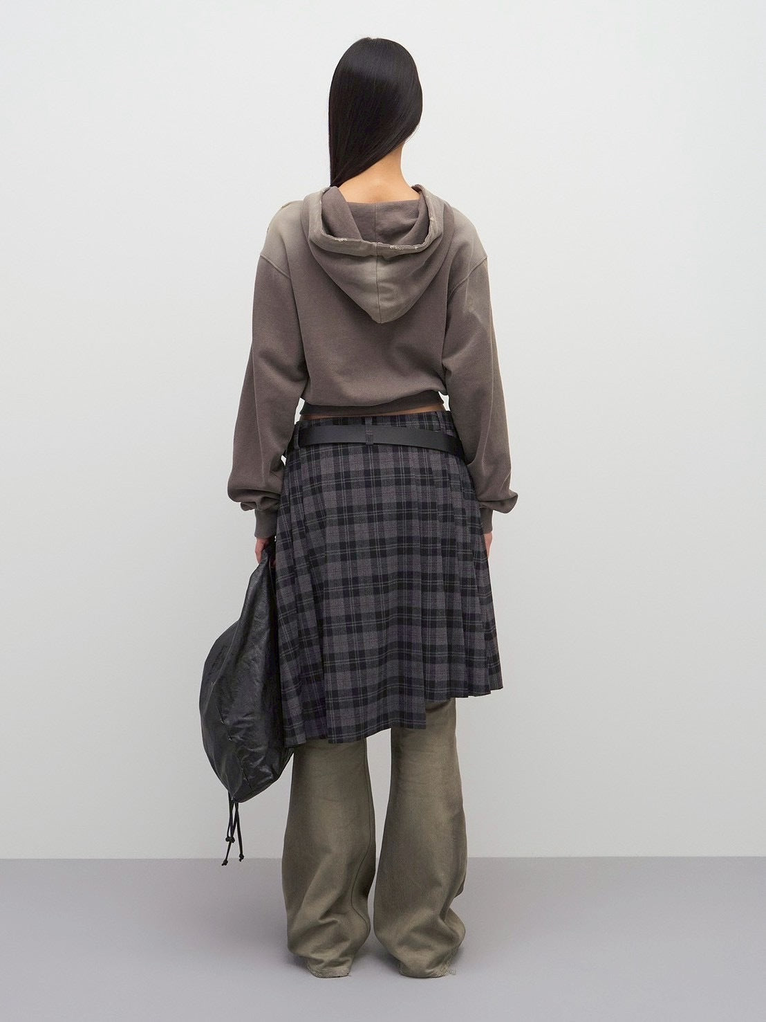 【LCDC】SPRAY WASHED CROPPED HOOD ZIP-UP / 【エルシーディーシー・ティーエム】スプレーウォッシュクロップジップアップパーカー