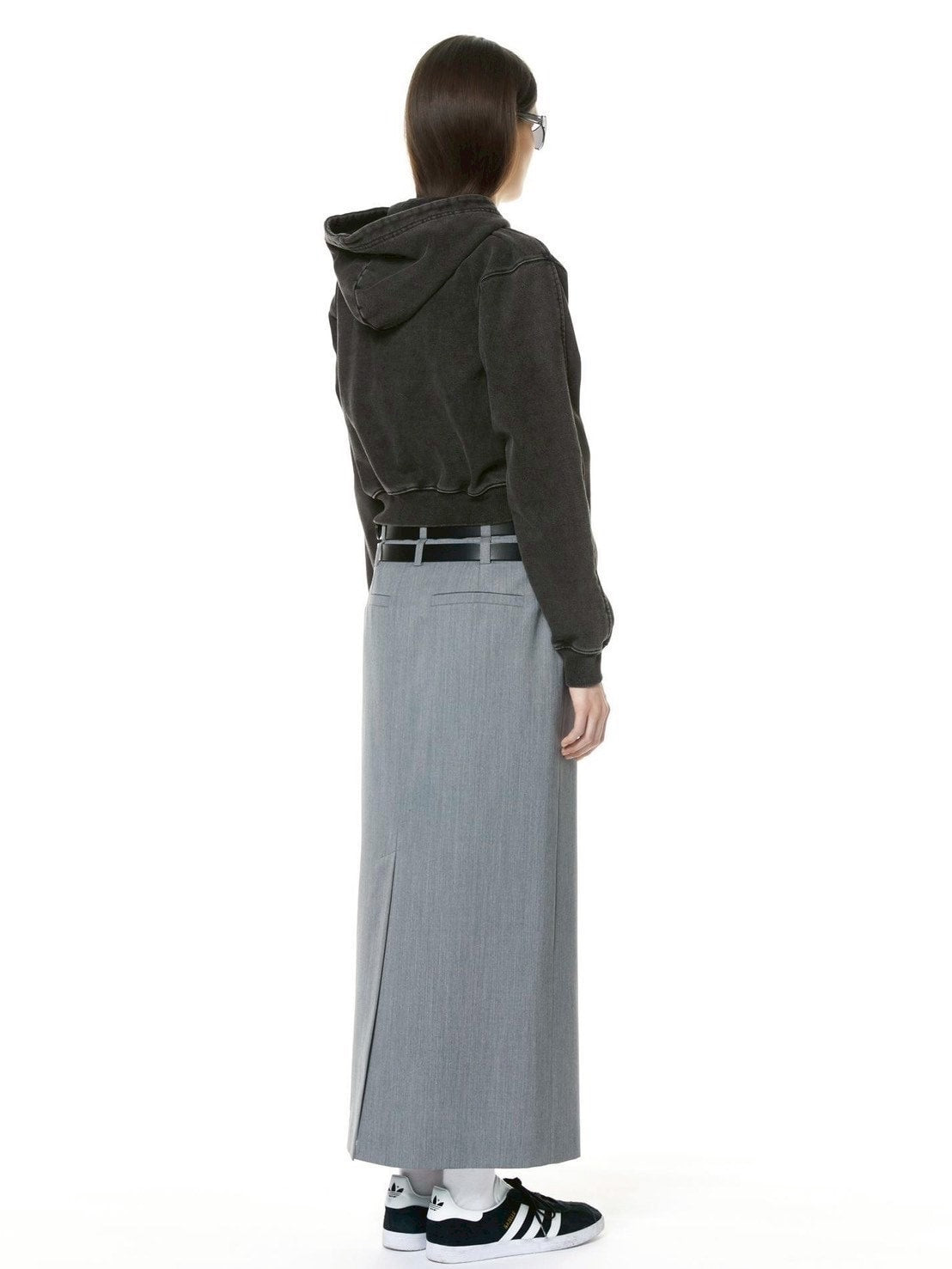 【LCDC】SNOW WASHED ZIP-FRONT HOODIE / 【エルシーディーシー・ティーエム】スノーウォッシュジップフロントパーカー