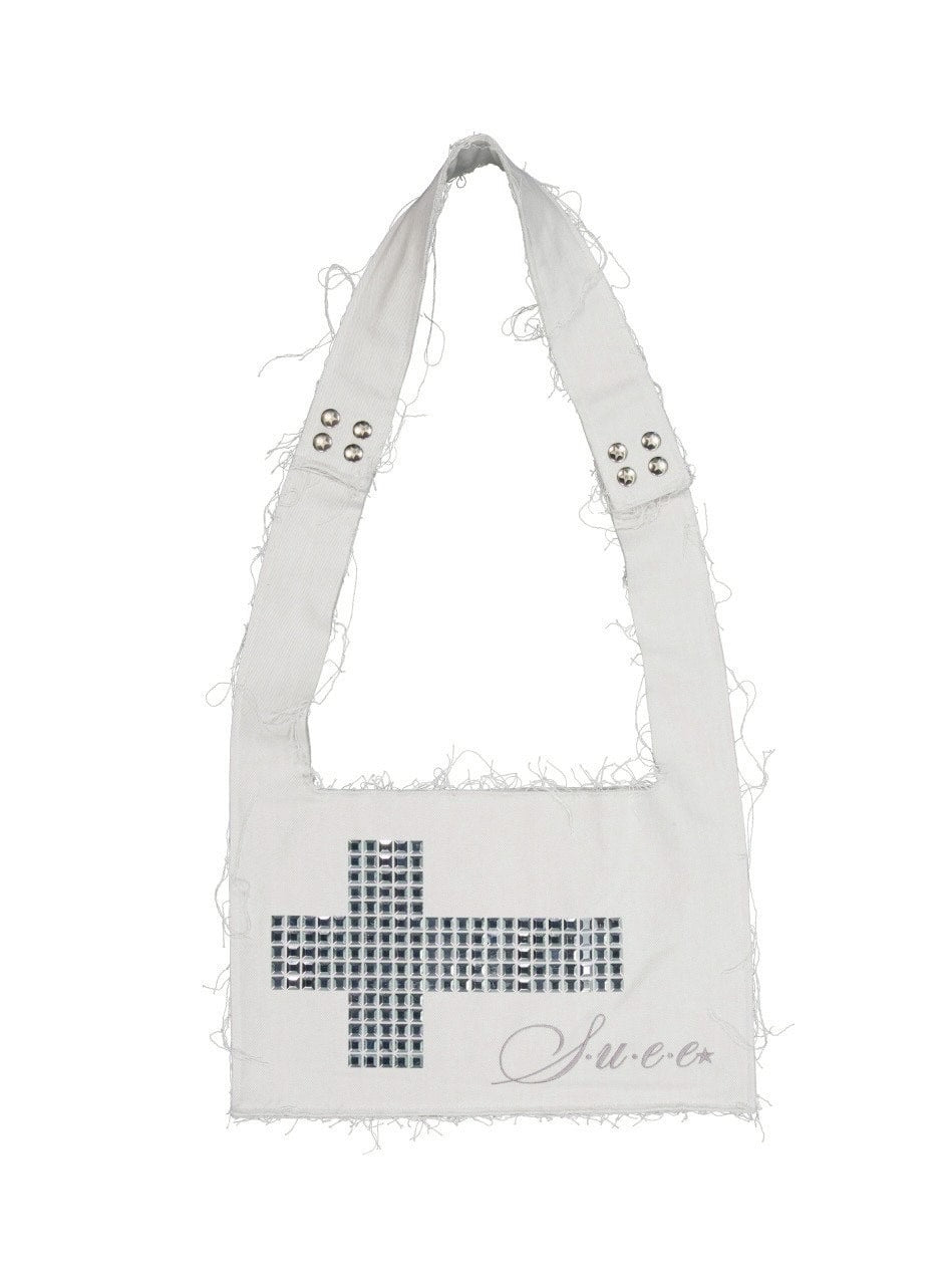 【SETUP‐EXE】TWO-WAY RAW CROSSBAG / 【セットアップエグゼ】ツーウェイロークロスバッグ