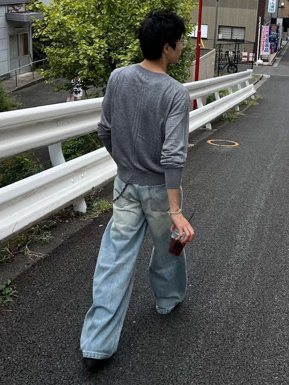 受注制【Chikashitsu +】wool blend cardigan / 【チカシツプラス】ウールブレンドカーディガン (2color)