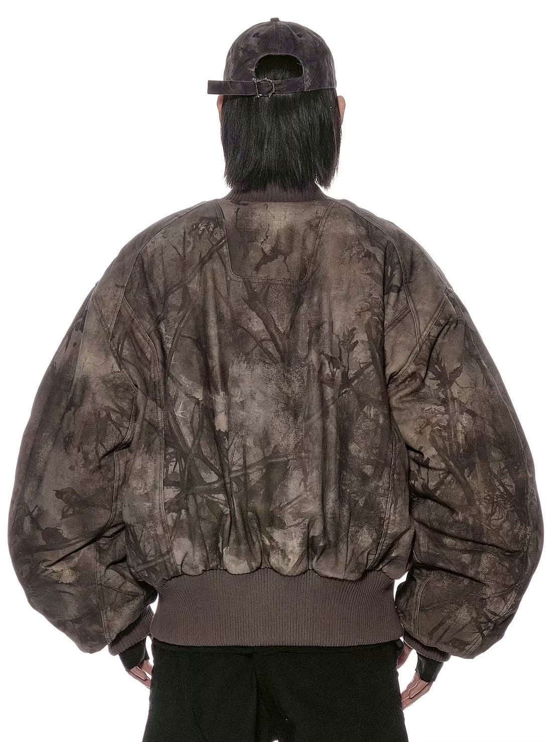 【d5ove】FORESTCAMO Cotton Jacket / 【ダヴ】リアルツリーデザインポケットブルゾン