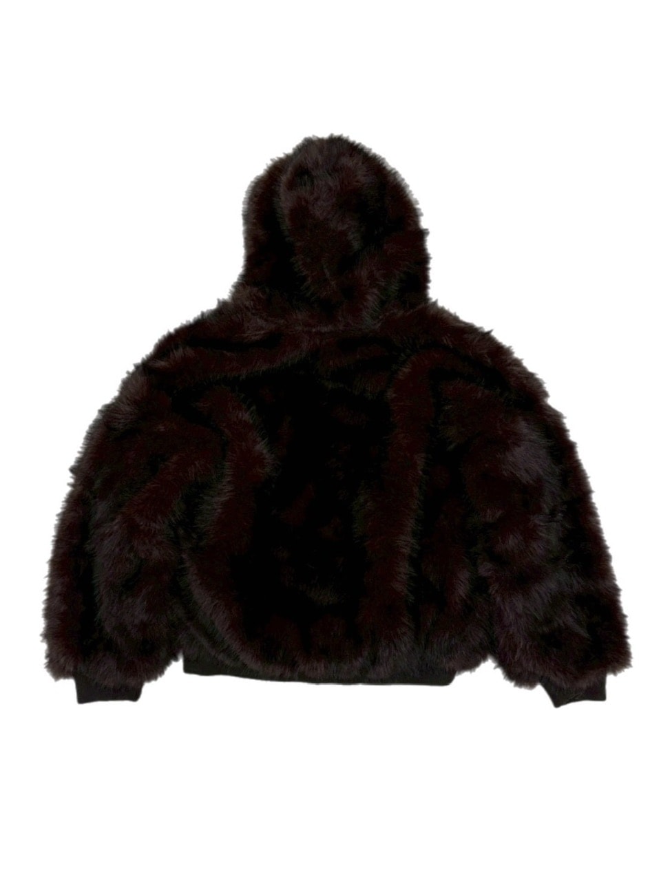 受注制【Chikashitsu +】oversized hooded fur blouson / 【チカシツプラス】オーバーサイズフーデッドファーブルゾン (4color)