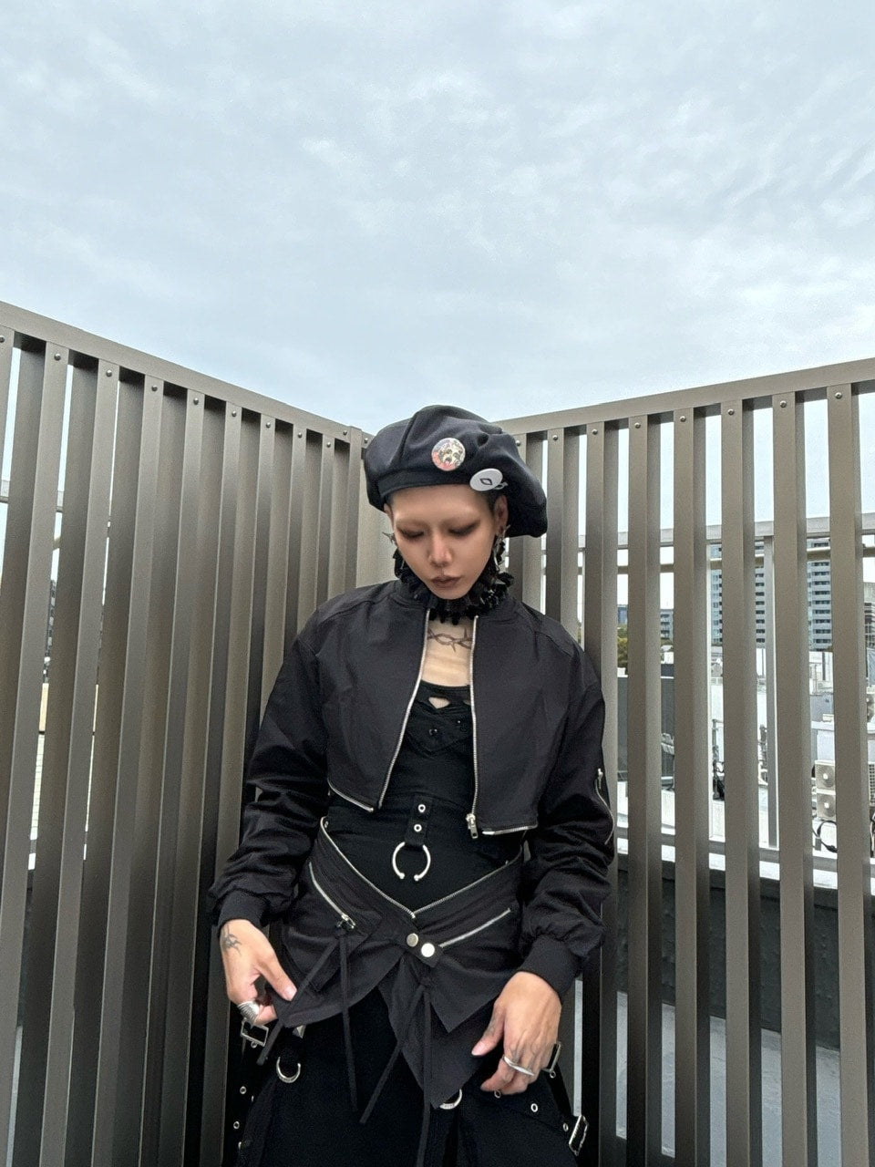 【Never mind the XU】2way light jacket / 【ネバーマインドザエックスユー】ツーウェイライトジャケット