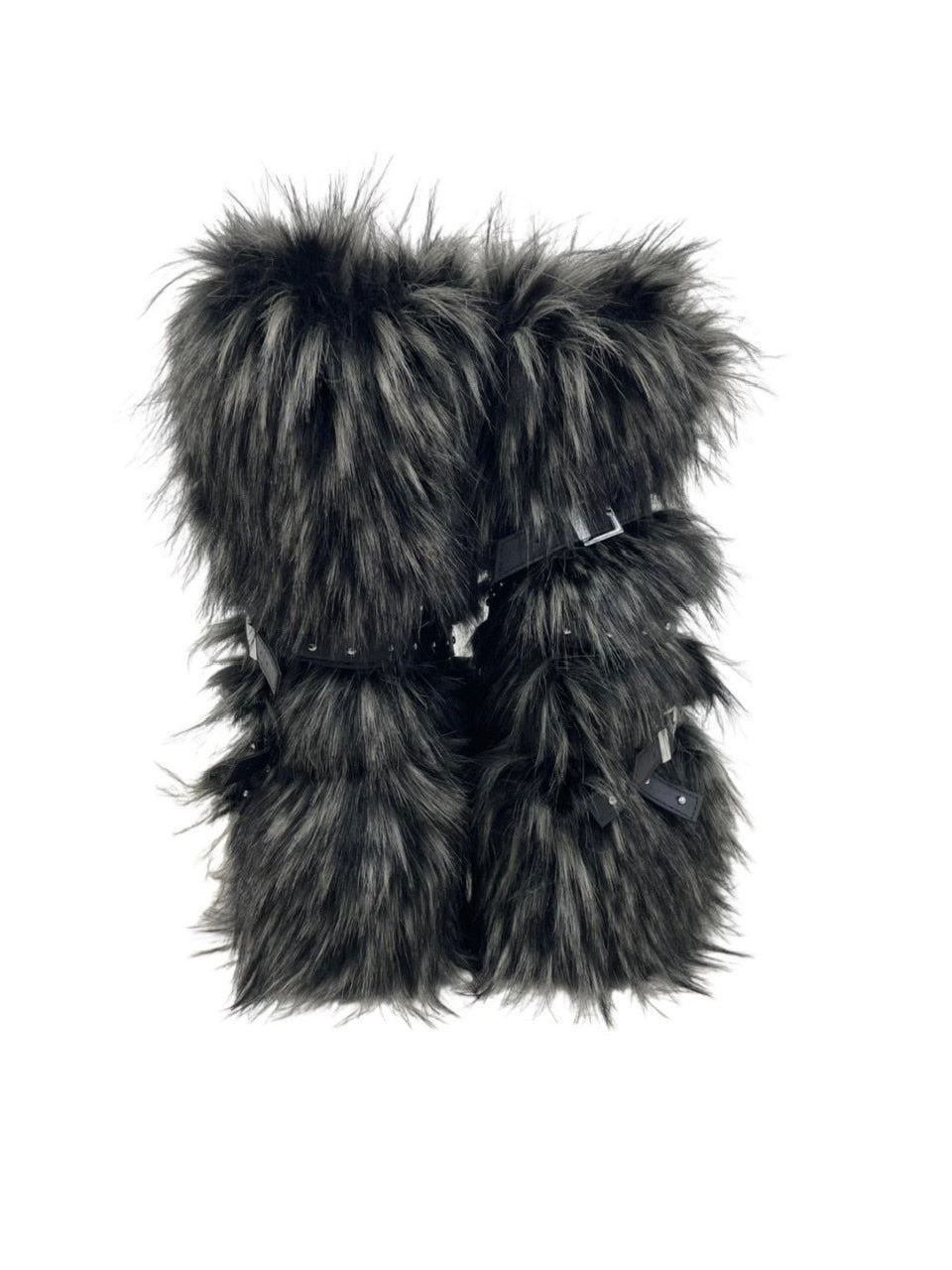 国際配送【Never mind the XU】belt fur boots /【エックスユードッグ】ベルトファーブーツ(2color)