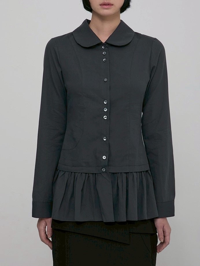 【FLAREUP】Dani Frill Shirts / 【フレアアップ】ダニフリルシャツ