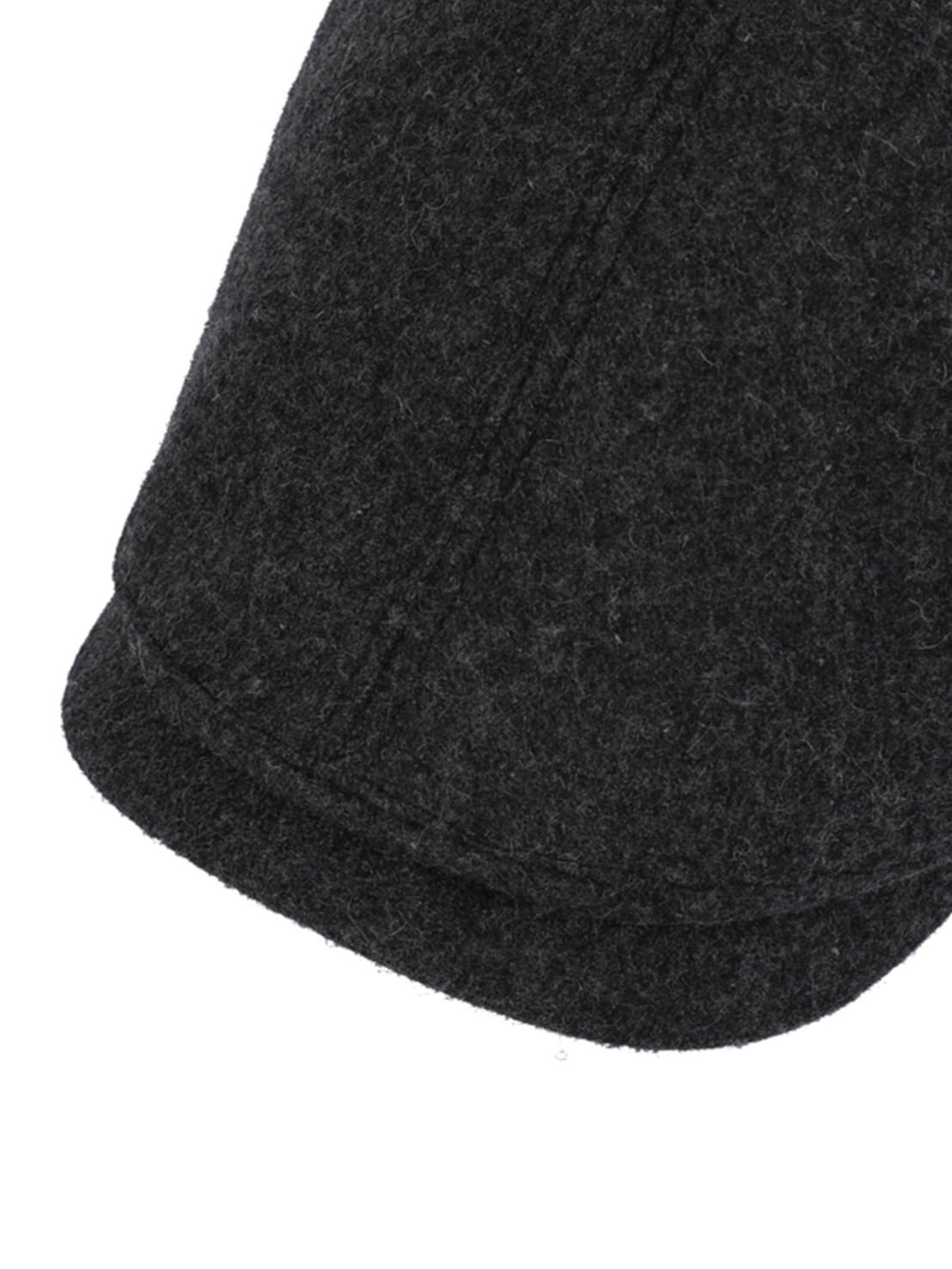 【Miseki seoul】Patch wool hunting cap