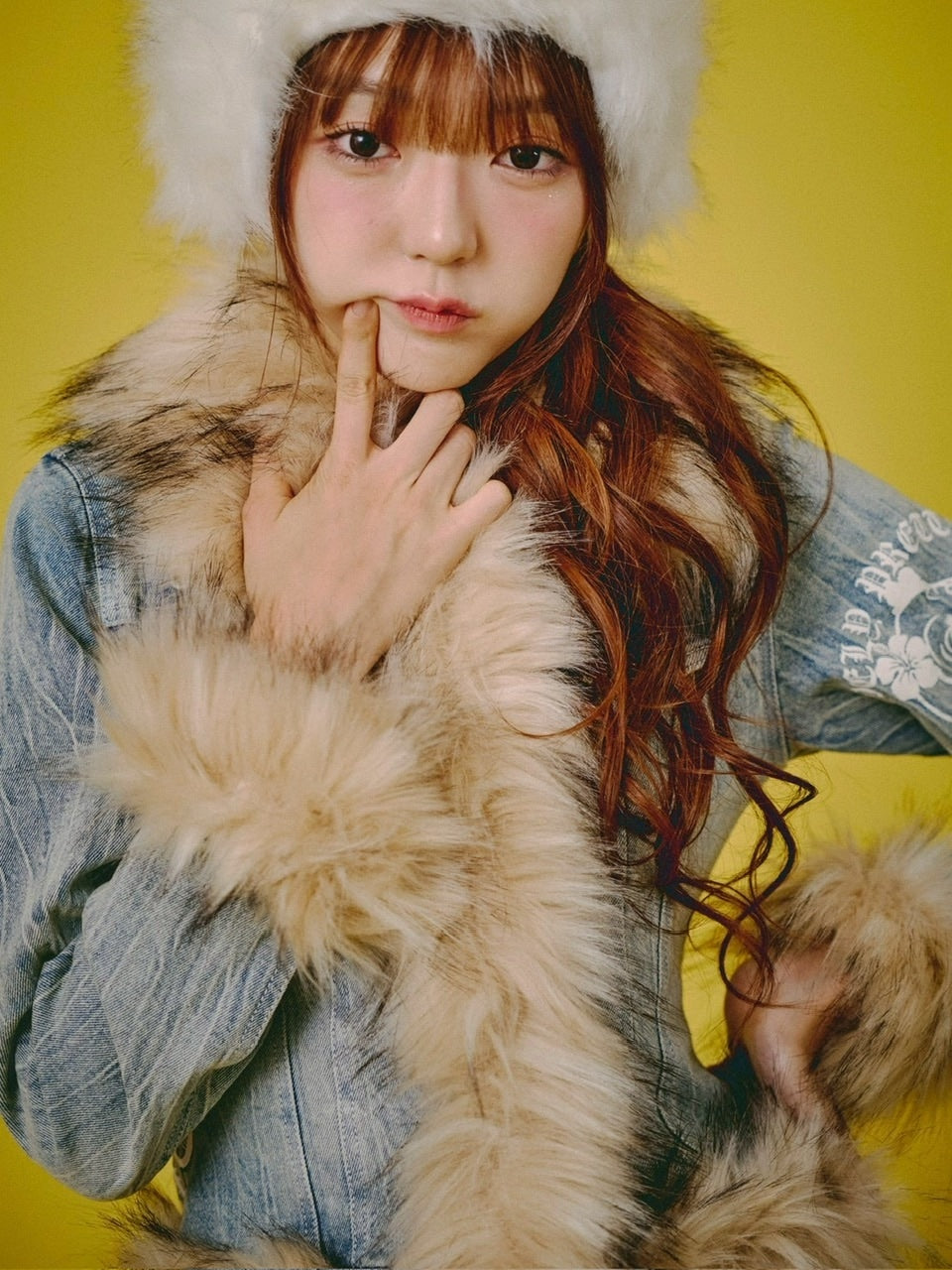 【GALFY】ぎゃるちゃんファーデニムJKT