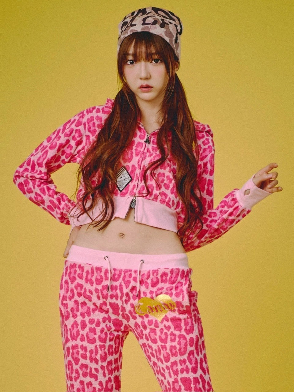 【GALFY】フユGAL 豹パーカー