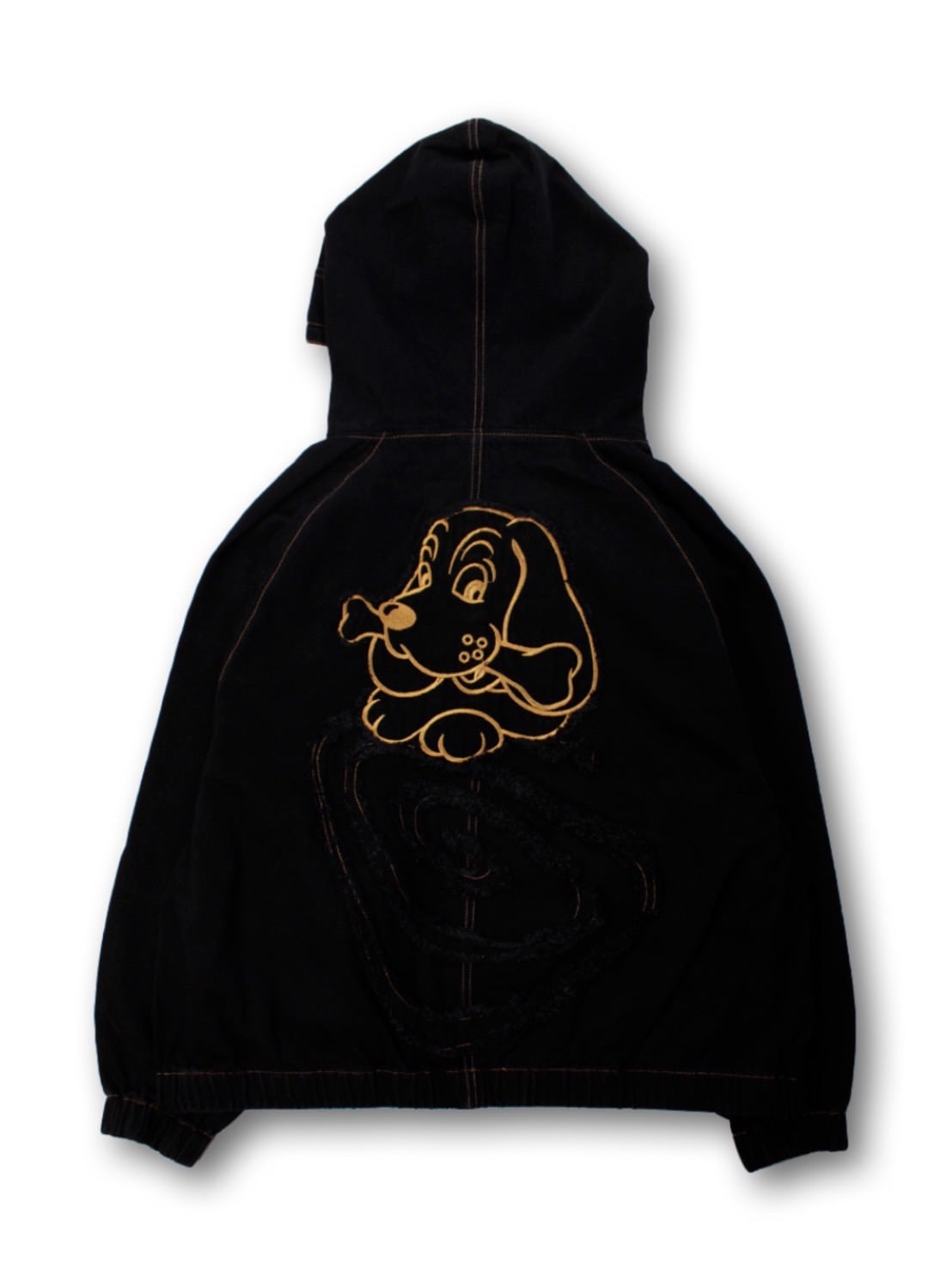 【GALFY】ぐるグニャデニムパーカー