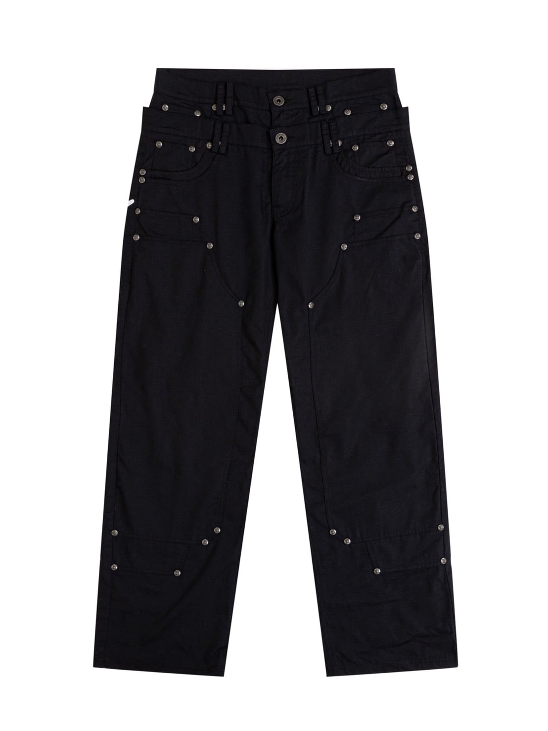 【Thought We Friends】Gideon Baggy Denims with Embroidery & Studs