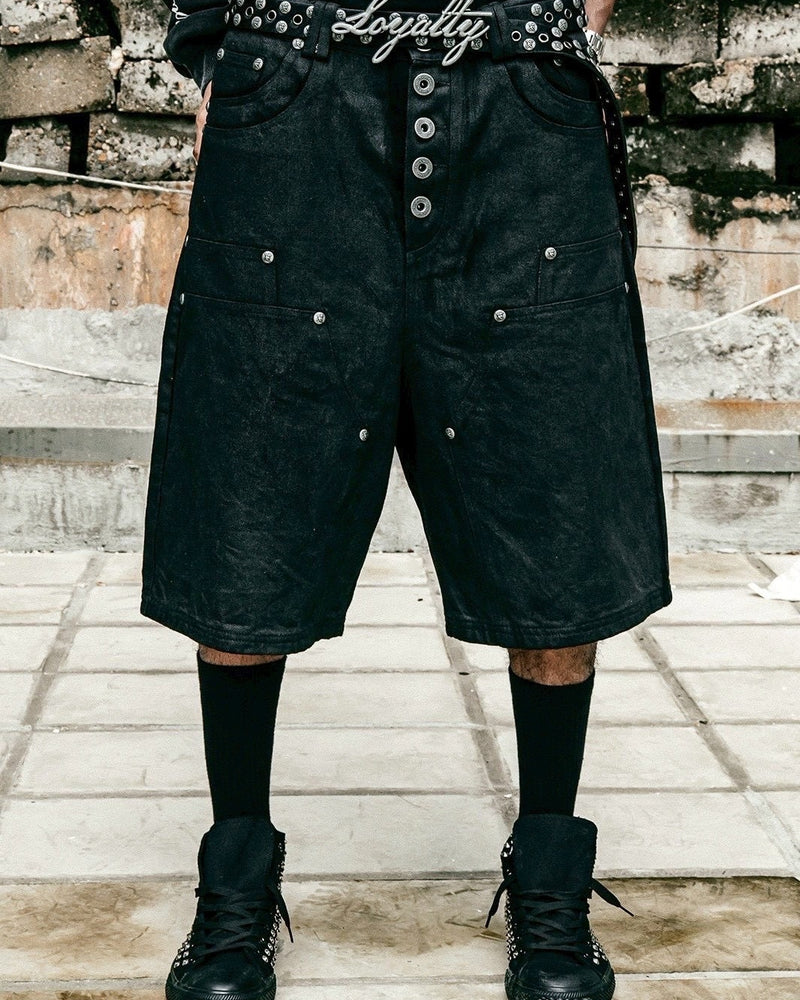 【Thought We Friends】Rexel Double Knee Work Jorts