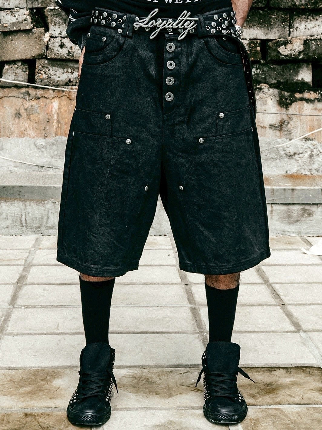【Thought We Friends】Rexel Double Knee Work Jorts