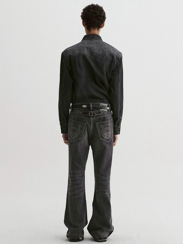 【DNSR】Western Denim Shirt