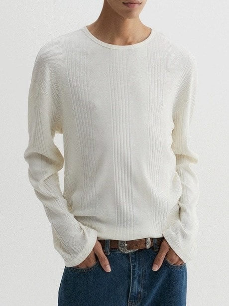 【DNSR】Ribbed Long Sleeve