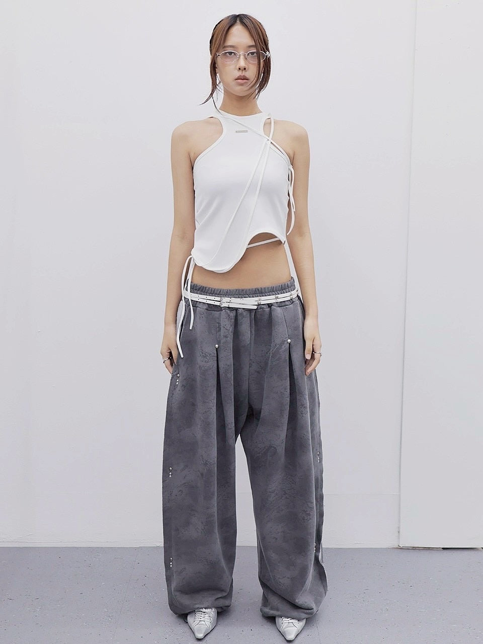 【HOLY NUMBER 7】WAVE STRAP SLEEVELESS