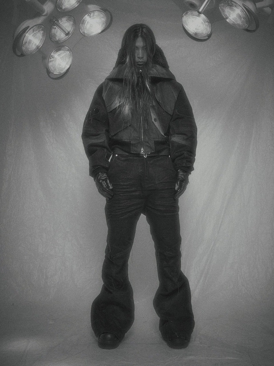 【SURGERY】Surgery Exo-Shell hood denim jacket / 【サージェリー】サージェリー エクソ-シェル フード デニム ジャケット