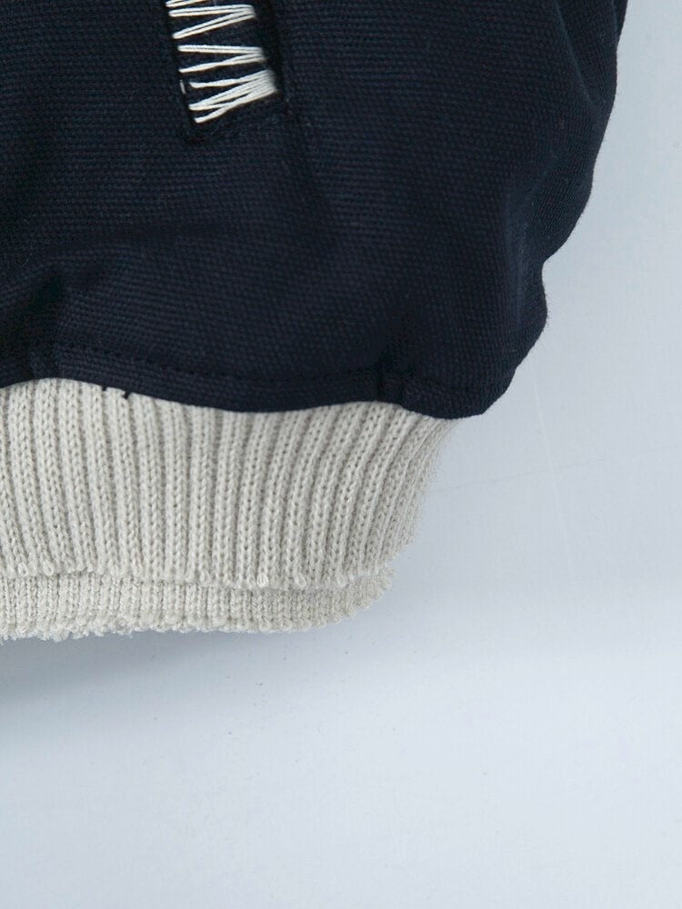 【SURGERY】surgery Scarline varsity jacket