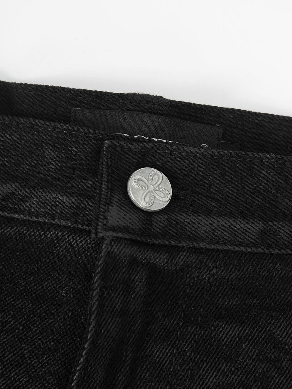 【SURGERY】surgery sutured wide burnished pants