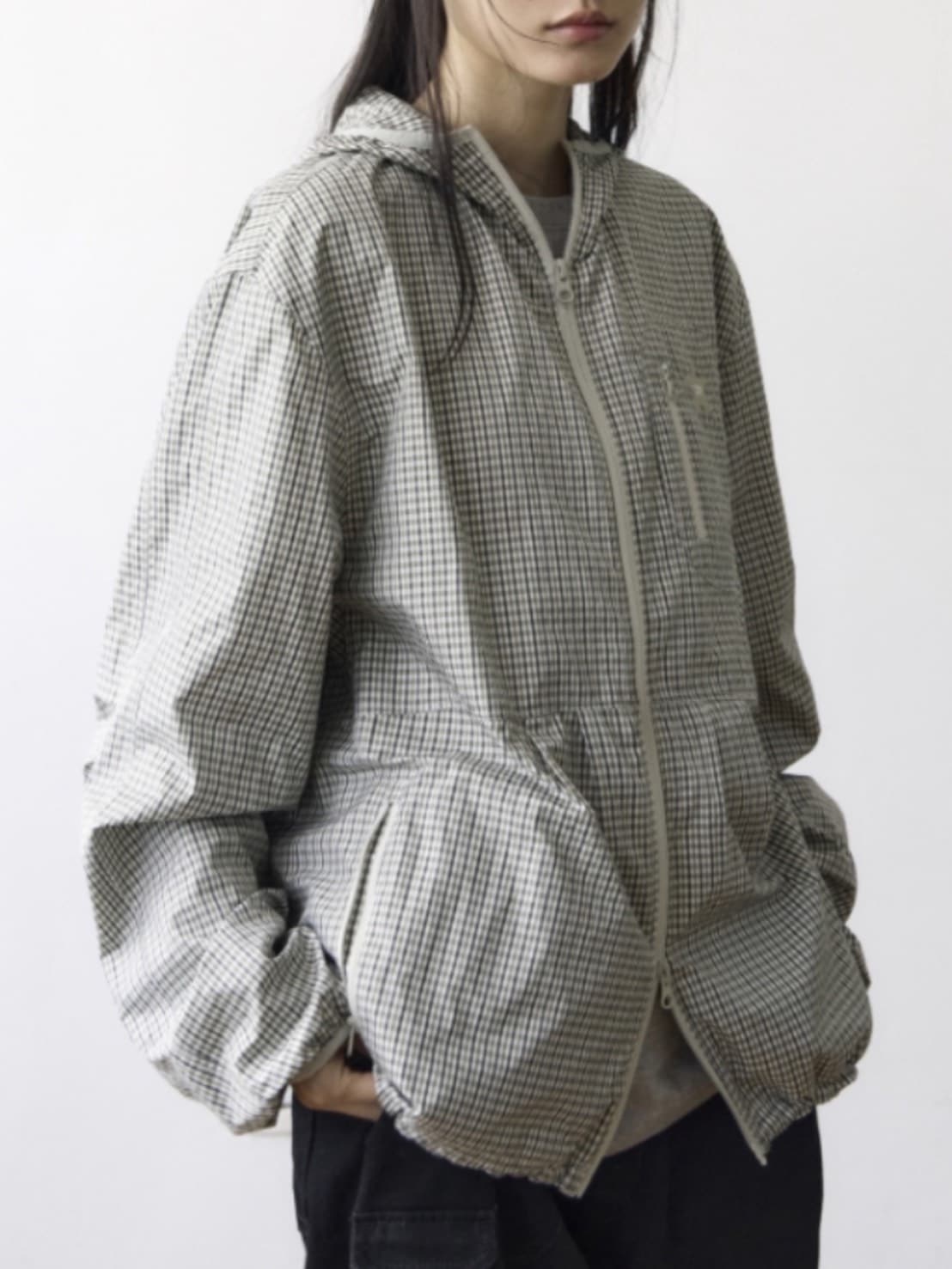 【THECOLDESTMOMENT】TCM starfish mini check windstopper