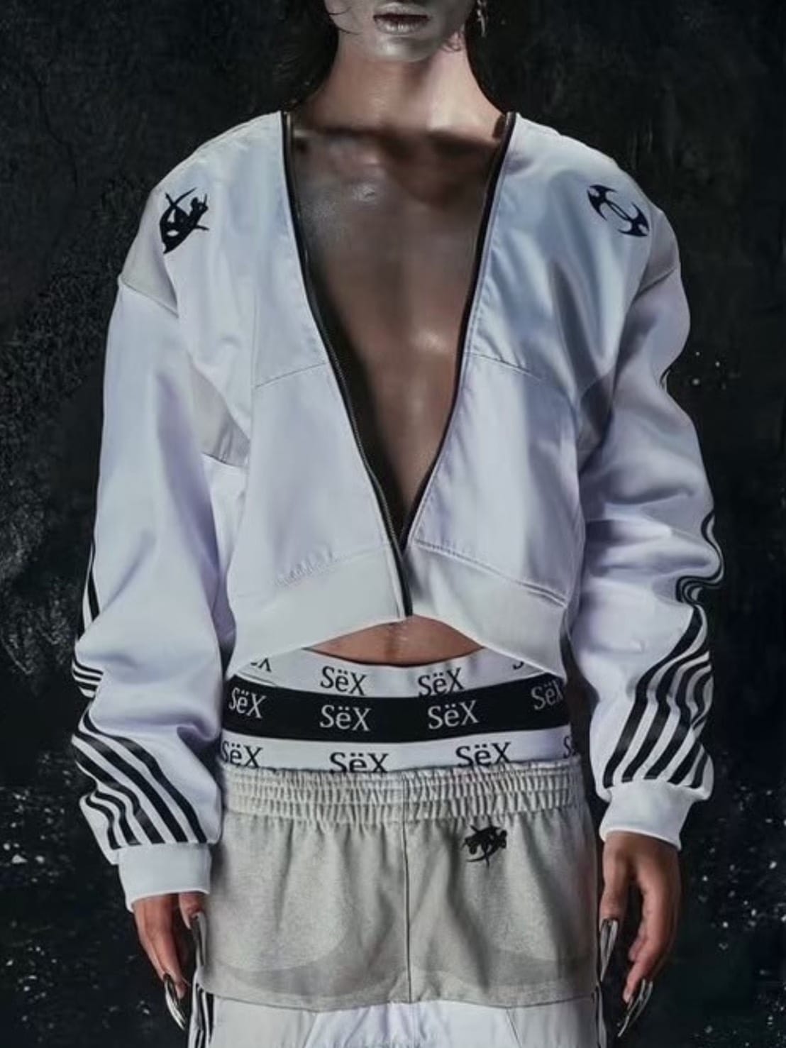 【Cozy world Wide】"BBY TECHBOI" 3 LAYER NYLON TRACKSUIT JACKET / 【コージーワールドワイド】ラインナイロントラックジャケット