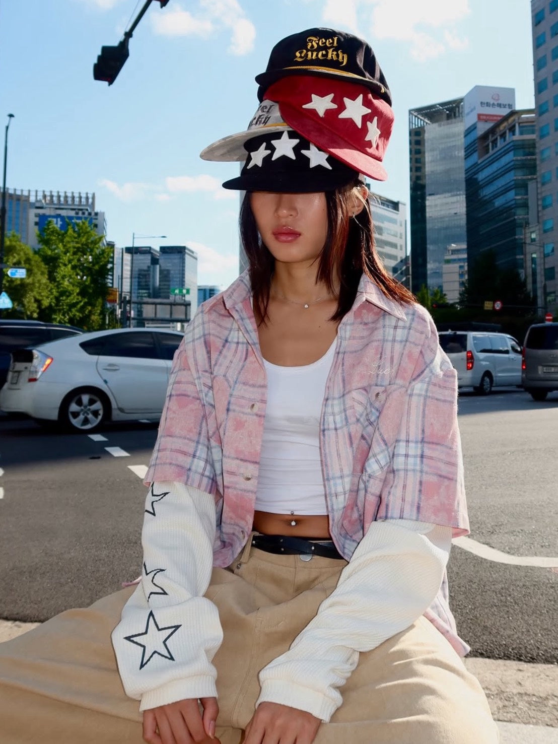 【IFEELLUCKY】Three star cap