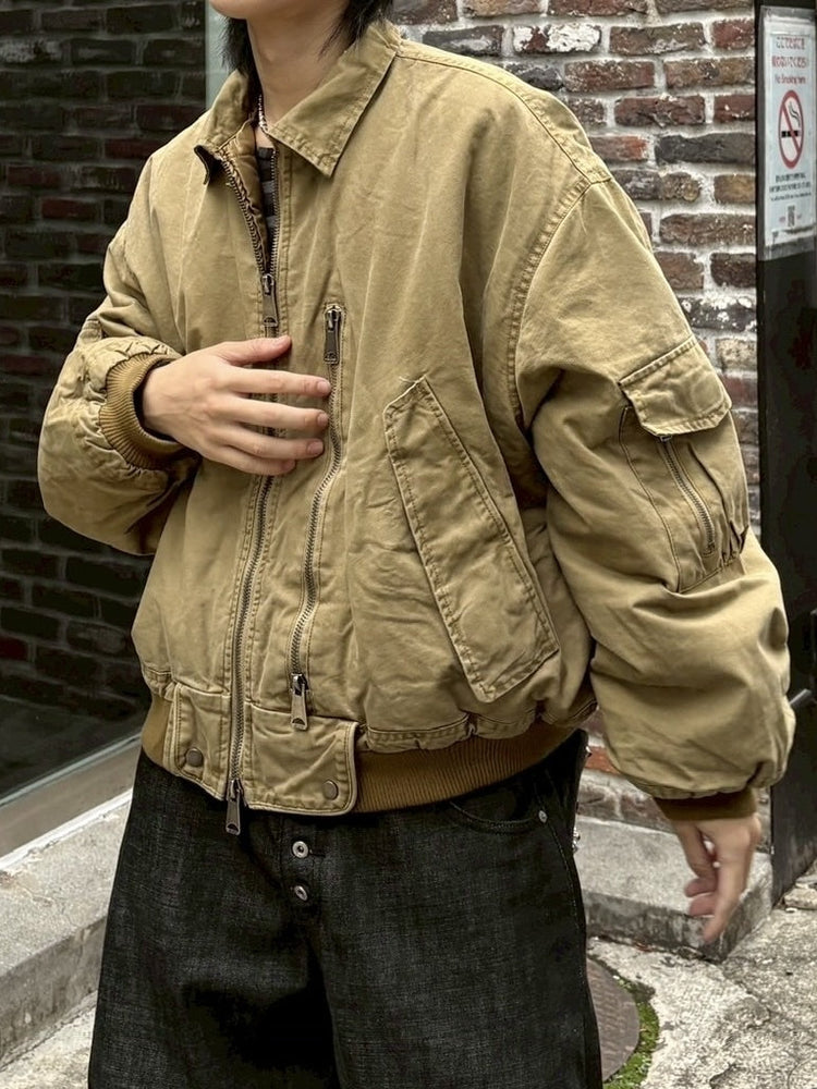 【youll】vintage wash MA-1 (2color)