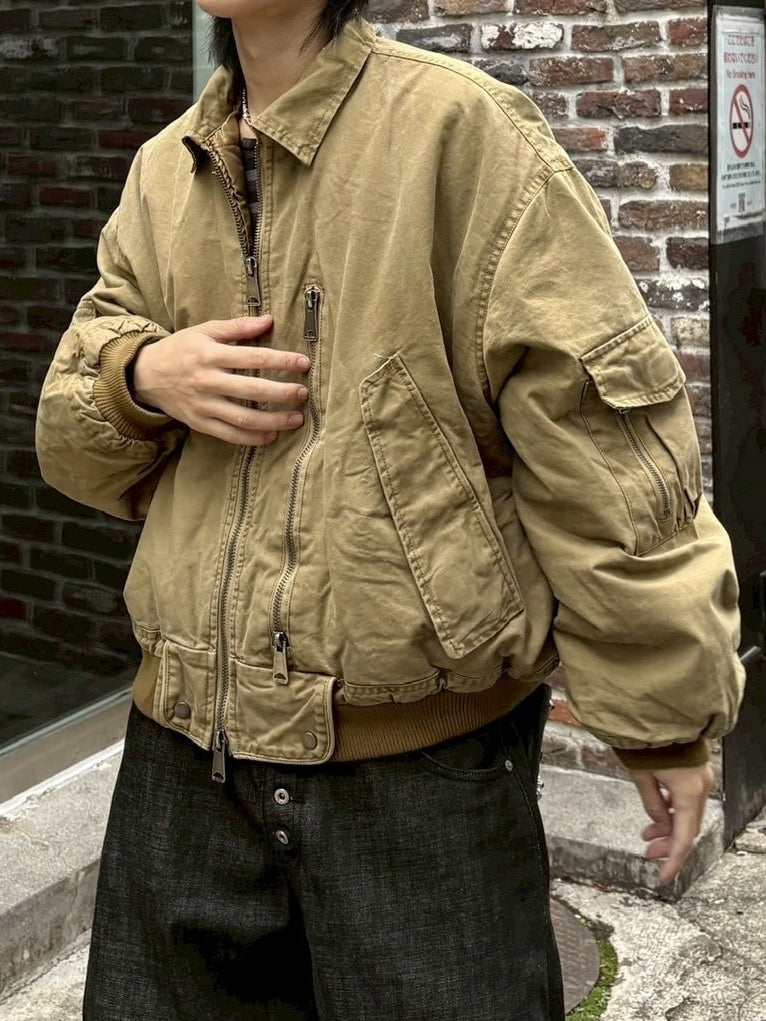 【youll】vintage wash MA-1 (2color)