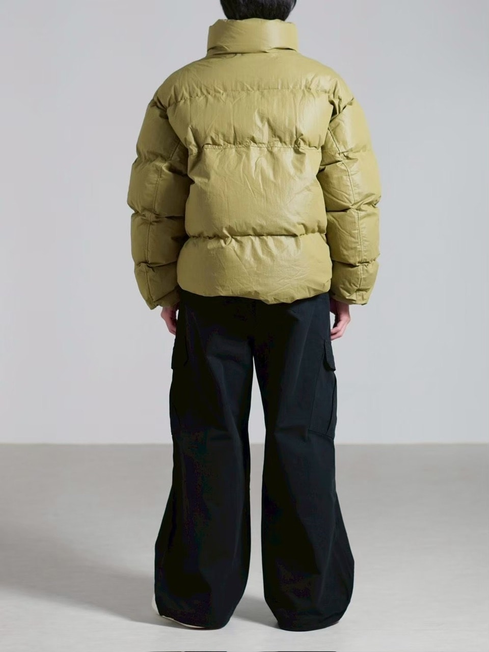 受注制【Chikashitsu +】cropped puffer jacket / 【チカシツプラス】クロップドパファージャケット (3color)