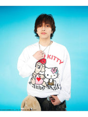 【GALFY×KITTY】キティガルTee / 【ガルフィー×キティー】プリント長袖Tシャツ