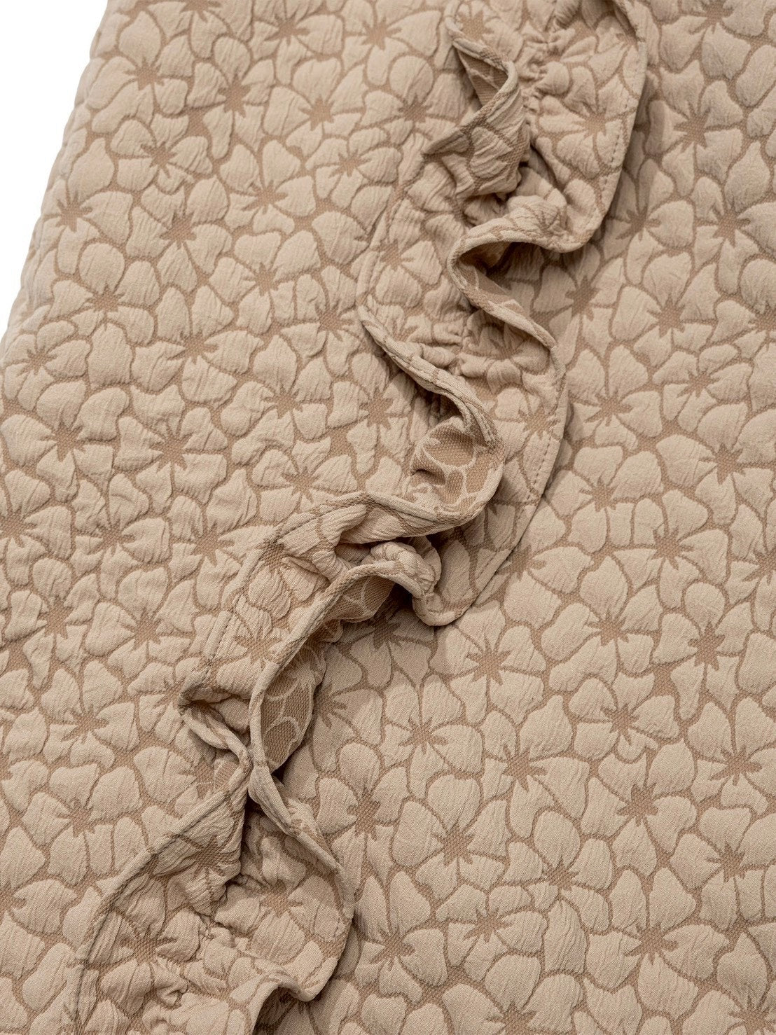 12/21 20:00 発売【Uglyshadow】FLOWER RUFFLE PANTS