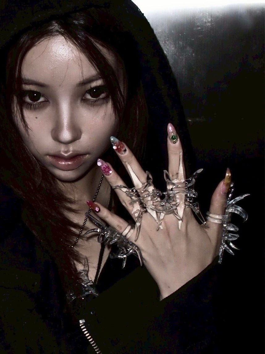 【YIKAI LABORATORY】Star clear ring