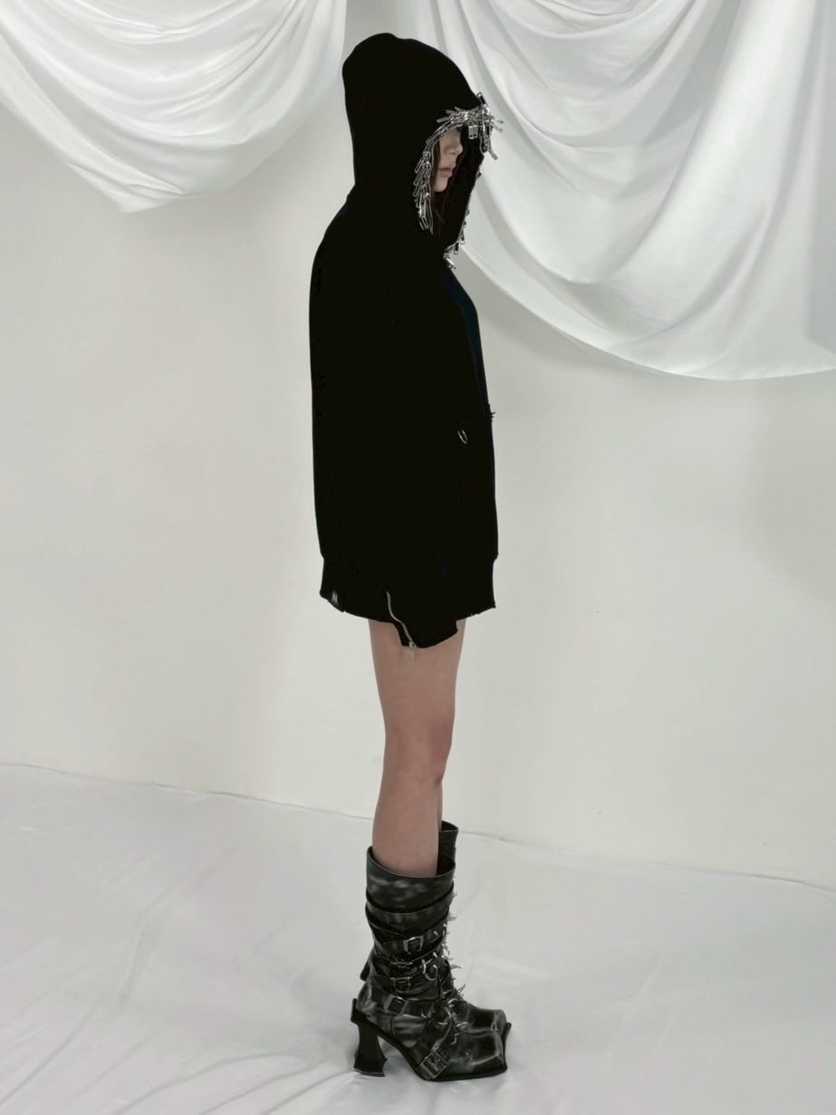 【YIKAI LABORATORY】Luxury zipper hoodie