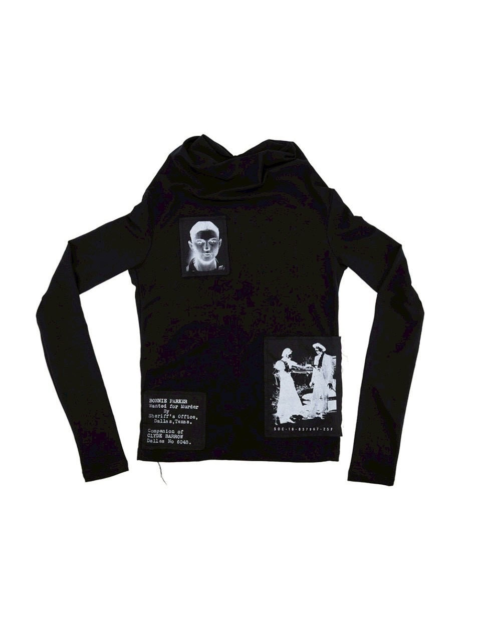 【SUNDAY OFF CLUB】BONNIE & CLYDE ROLL-NECK T SHIRT