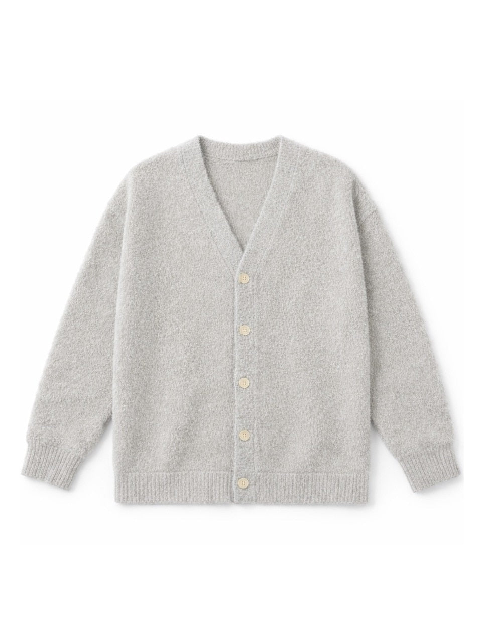 受注制【LUV CODE】shaggy knit cardigan (2color)