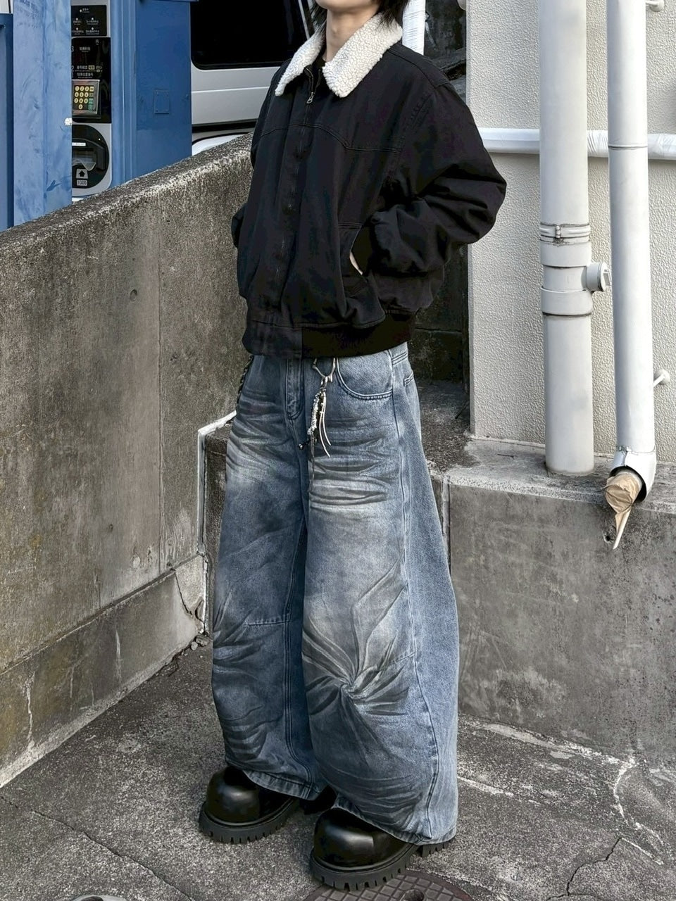 受注制【youll】boa western blouson