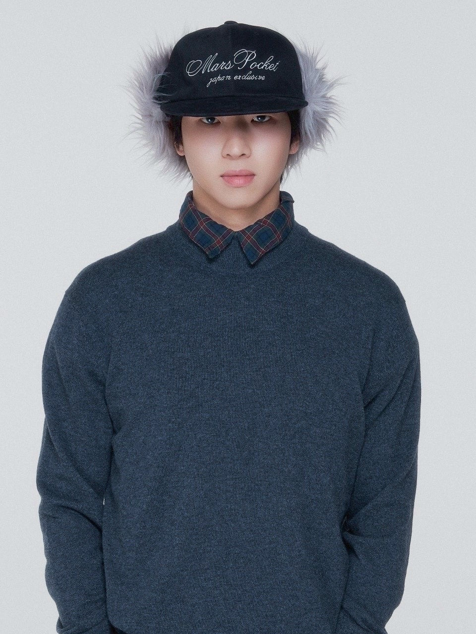 【MARSPOCKET】ear fur flightcap / 【マースポケット】ファーフライトキャップ