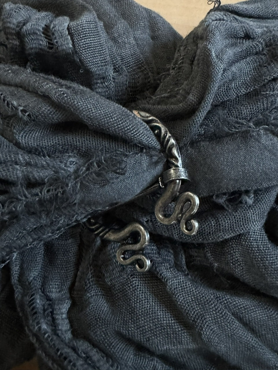 国際配送【RENOL】damage scarf