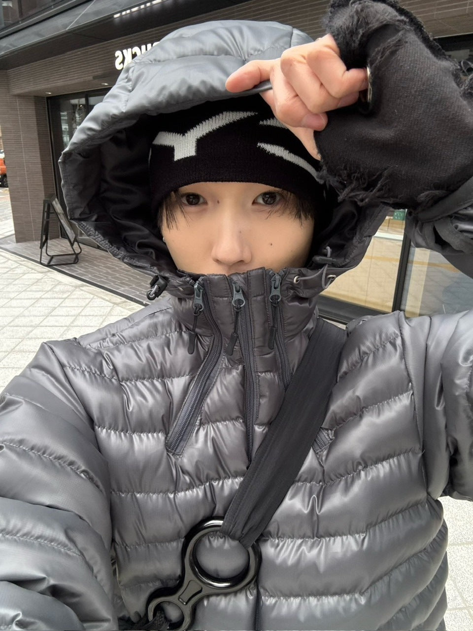 受注制【Chikashitsu +】5 zip puffer jacket / 【チカシツプラス】ファイブジップパファージャケット (4color)