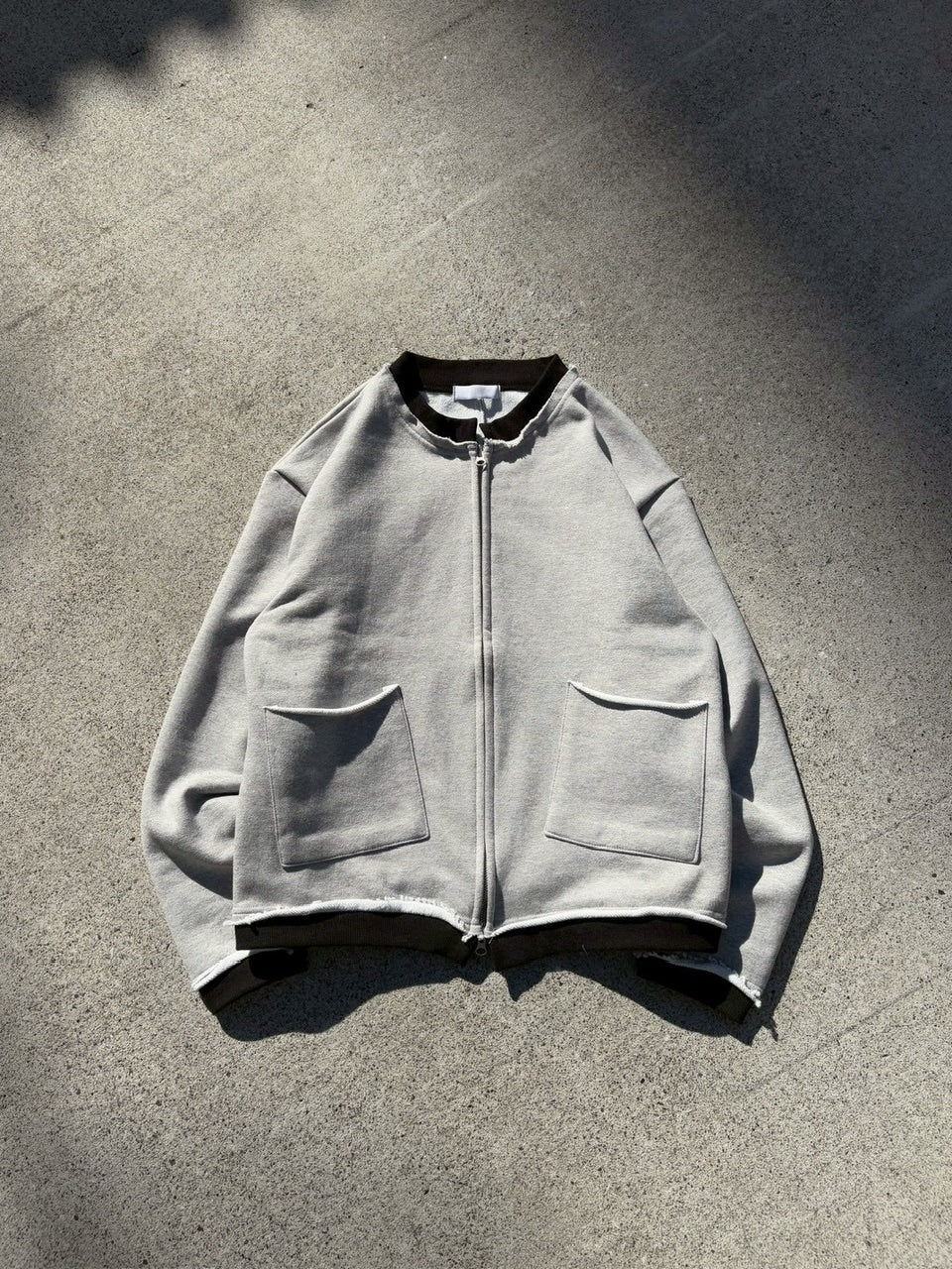 受注制【youll】layered zip up jacket (2color)