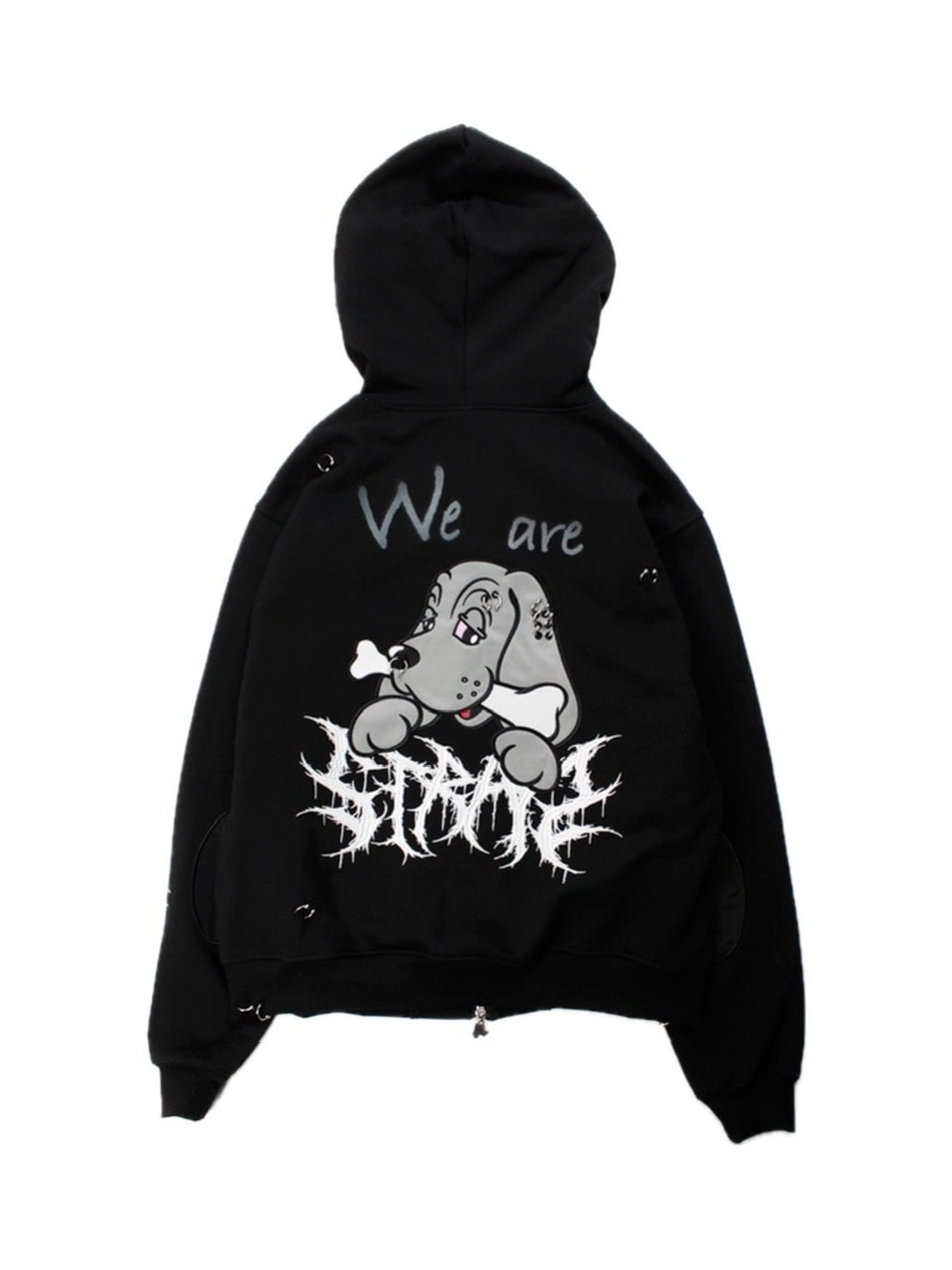 【GALFY】バチバチピアスパーカー / 【ガルフィー】バチバチピアスパーカー