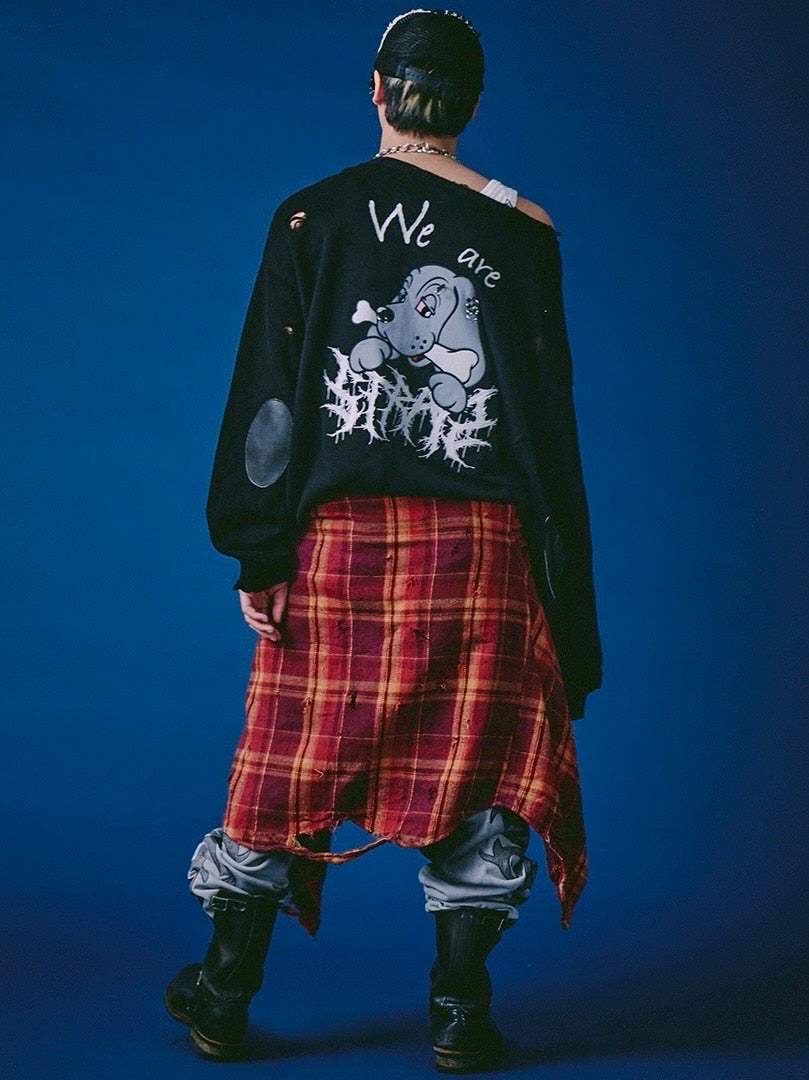 【GALFY】バチバチピアスニット / 【ガルフィー】バチバチピアスニット