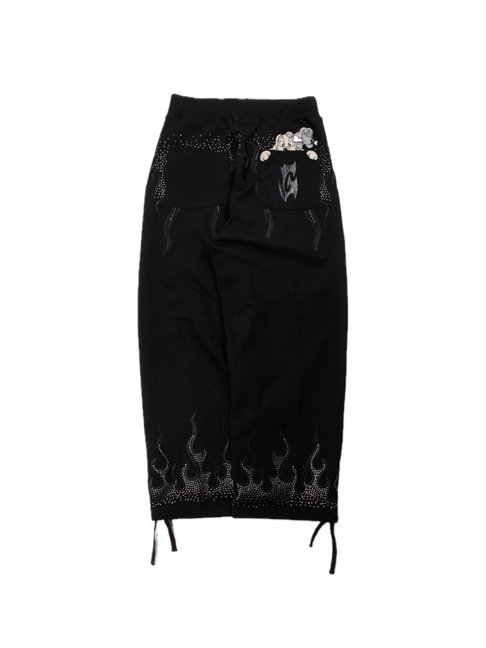 【GALFY】ファイヤーピカピカスウェットPT / 【ガルフィー】ファイヤーピカピカスウェットPT