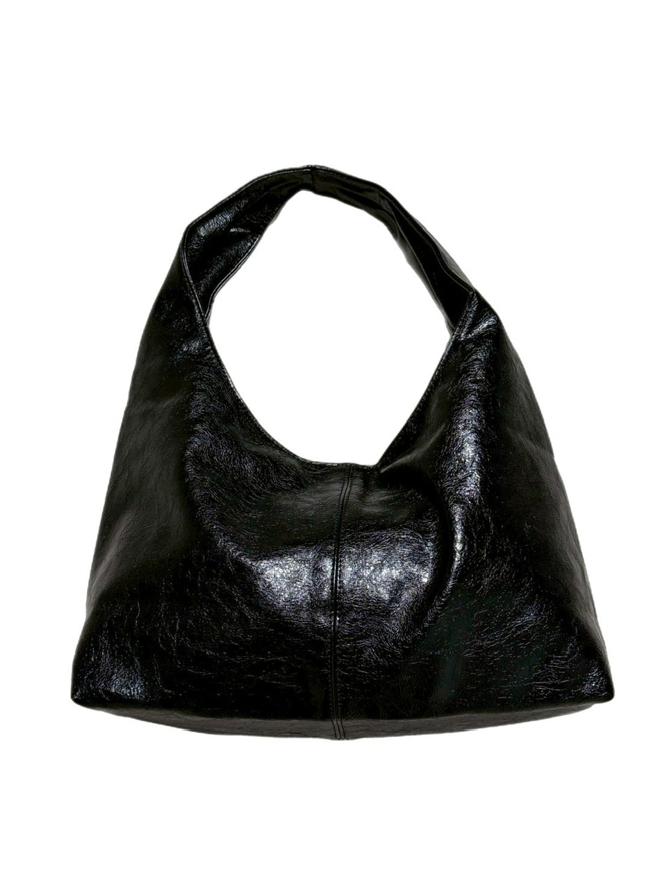受注制【Chikashitsu +】triangle non-leather bag / 【チカシツプラス】トライアングルノンレザーバッグ (2color)