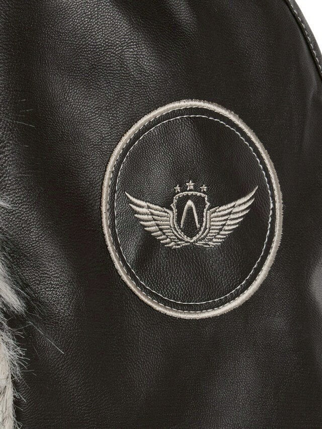 【AAKAM】Biker Leather Earflap Hat